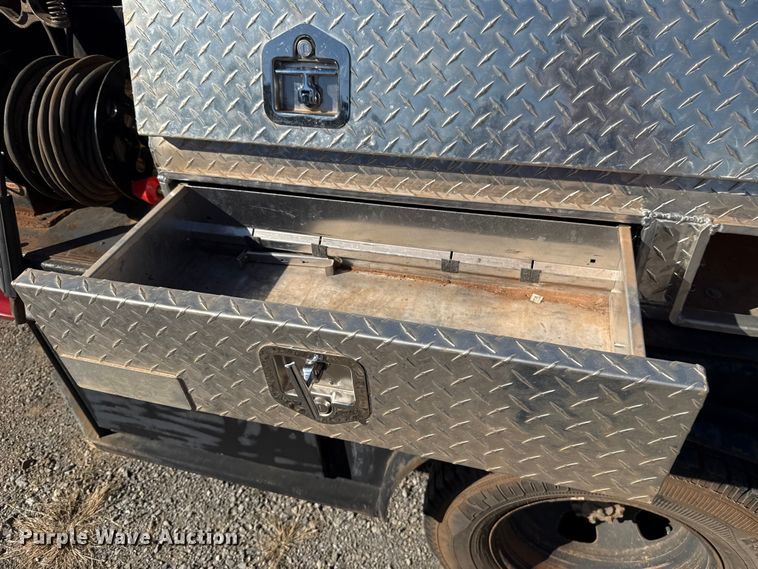 image for item EU5400 2014 RAM 3500 Crew Cab flatbed pickup truck