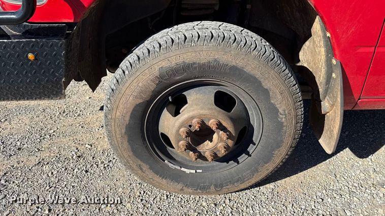 image for item EU5400 2014 RAM 3500 Crew Cab flatbed pickup truck