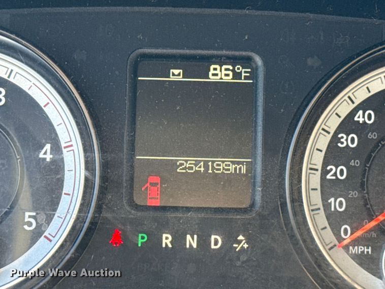 image for item EU5401 2014 RAM 3500 Crew Cab flatbed pickup truck