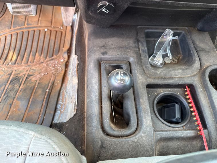 image for item EU5401 2014 RAM 3500 Crew Cab flatbed pickup truck