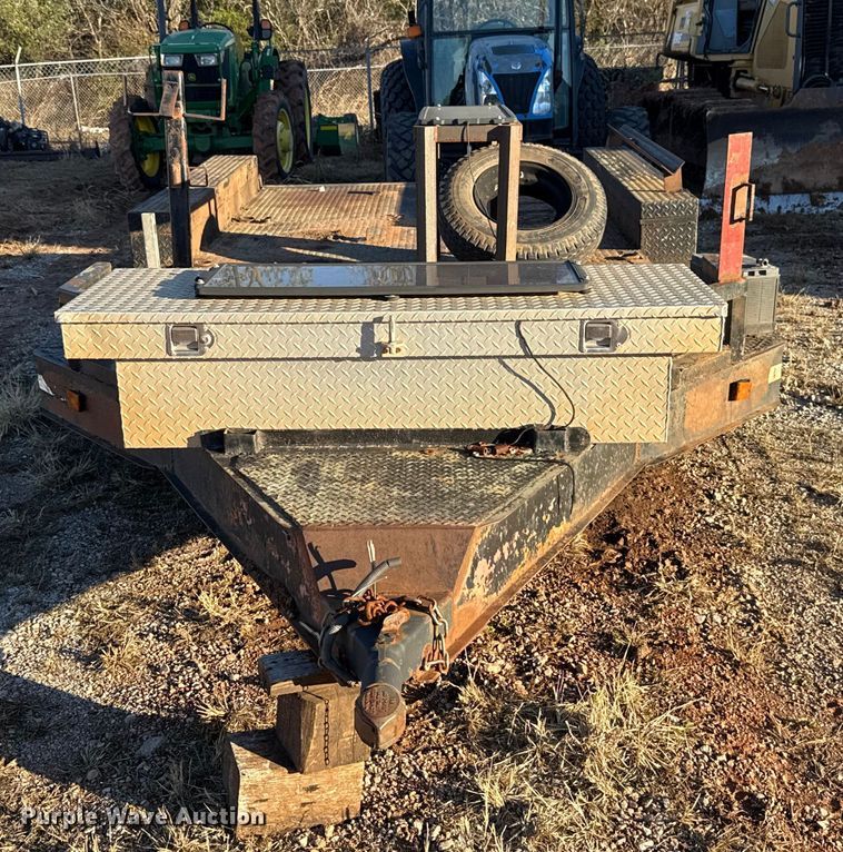 image for item EU5433 Shop built utility trailer