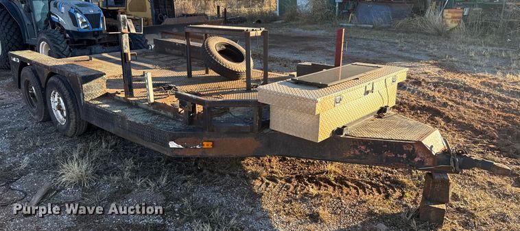 image for item EU5433 Shop built utility trailer