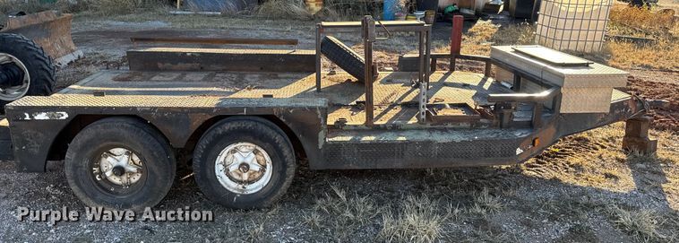 image for item EU5433 Shop built utility trailer