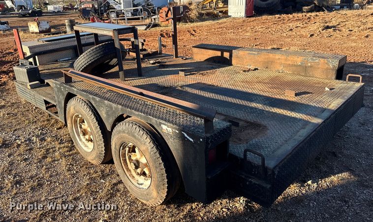 image for item EU5433 Shop built utility trailer