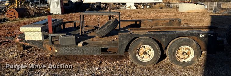 image for item EU5433 Shop built utility trailer