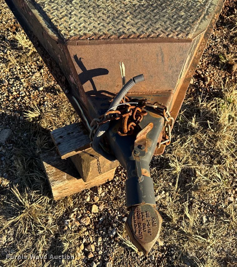 image for item EU5433 Shop built utility trailer