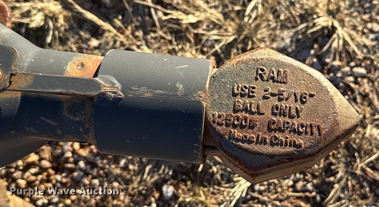 image for item EU5433 Shop built utility trailer