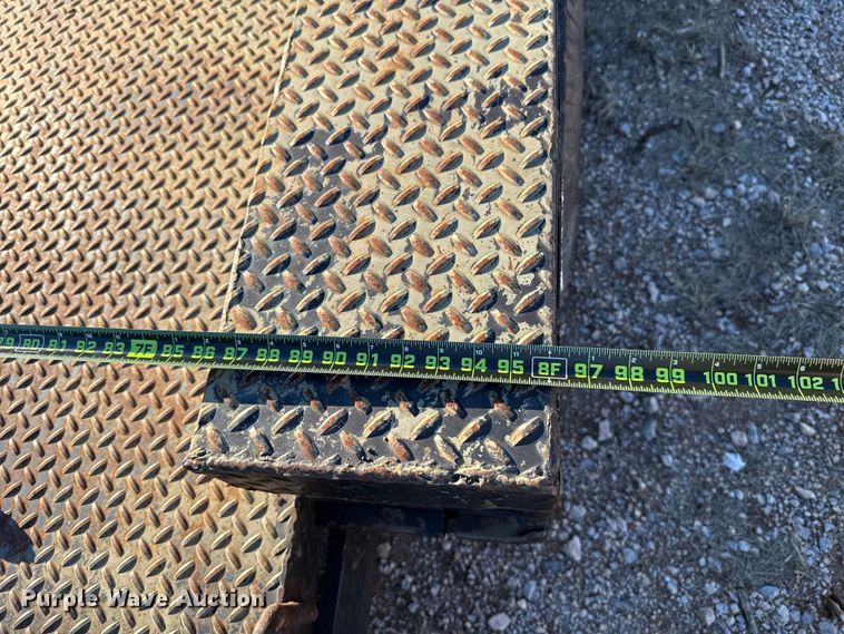 image for item EU5433 Shop built utility trailer