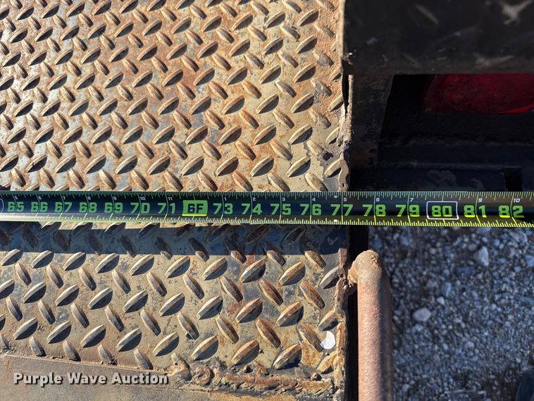 image for item EU5433 Shop built utility trailer