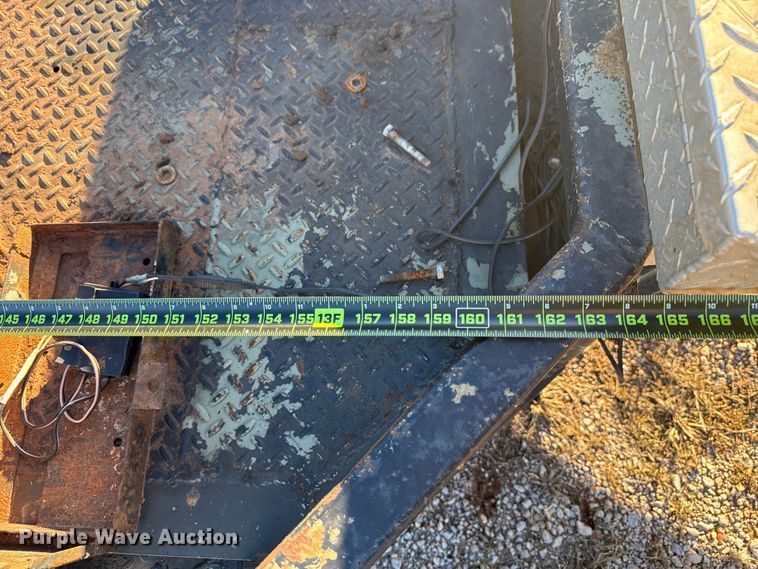 image for item EU5433 Shop built utility trailer