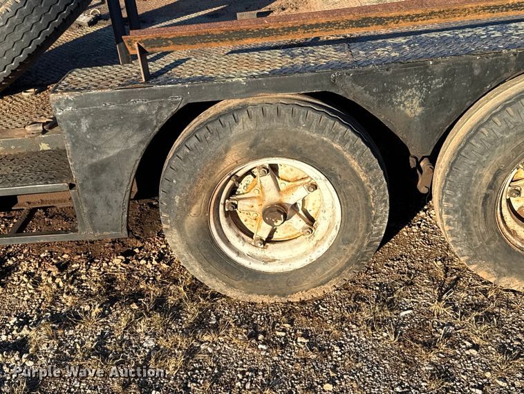 image for item EU5433 Shop built utility trailer