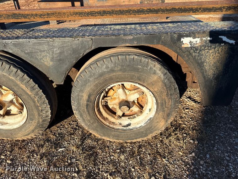 image for item EU5433 Shop built utility trailer