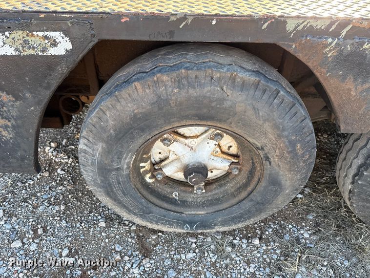 image for item EU5433 Shop built utility trailer