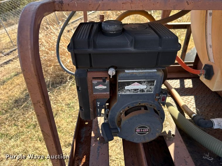 image for item EU5436 Shop built turf sprayer