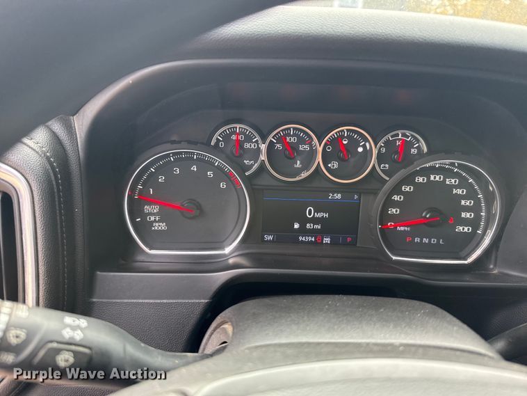 image for item EU6327 2020 Chevrolet Silverado 1500 LT Crew Cab pickup truck