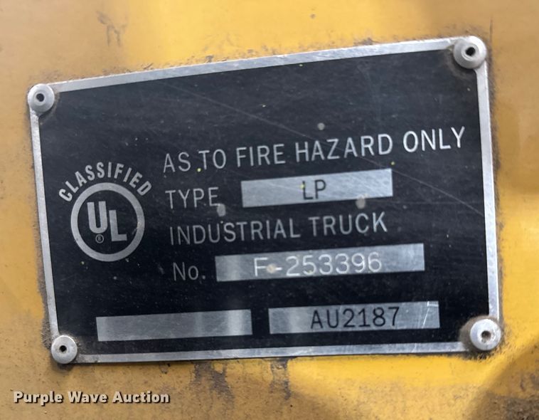 image for item EU6340 Caterpillar C5000 forklift