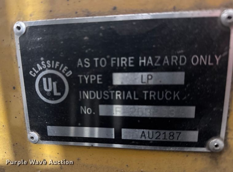 image for item EU6341 Caterpillar C5000 forklift