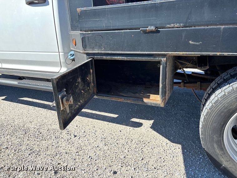 image for item EV3263 2014 RAM 5500 flatbed truck