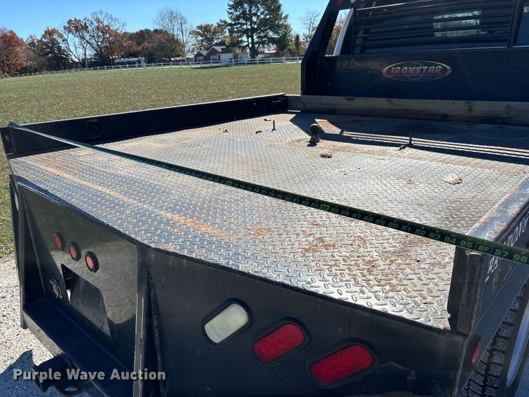 image for item EV3263 2014 RAM 5500 flatbed truck