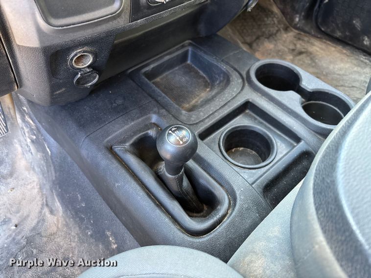 image for item EV3263 2014 RAM 5500 flatbed truck