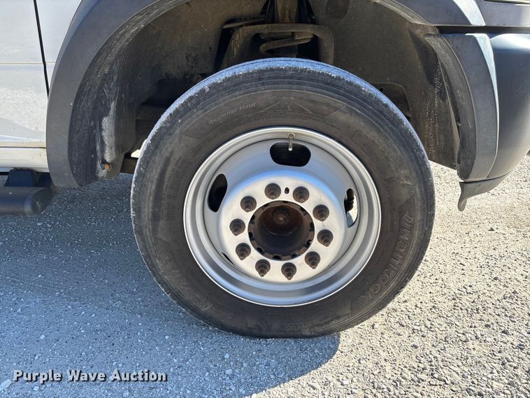 image for item EV3263 2014 RAM 5500 flatbed truck