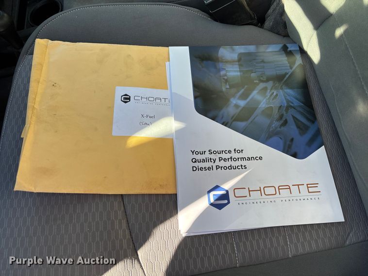 image for item EV3263 2014 RAM 5500 flatbed truck