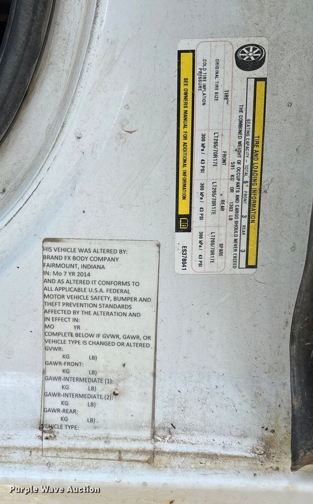 image for item EV3269 2014 RAM 1500 Quad Cab pickup truck