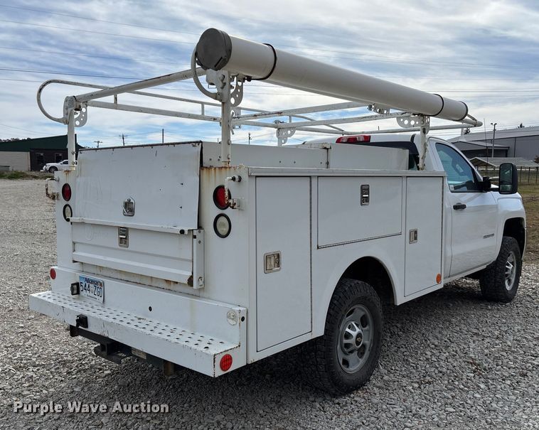 image for item EV3273 2016 Chevrolet Silverado 2500HD utility bed pickup truck