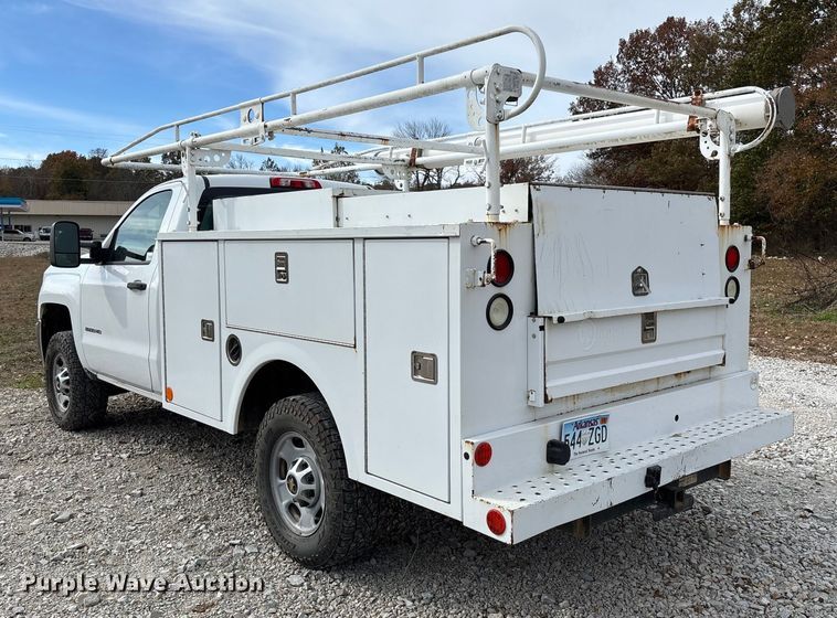 image for item EV3273 2016 Chevrolet Silverado 2500HD utility bed pickup truck