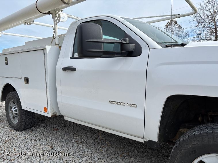 image for item EV3273 2016 Chevrolet Silverado 2500HD utility bed pickup truck