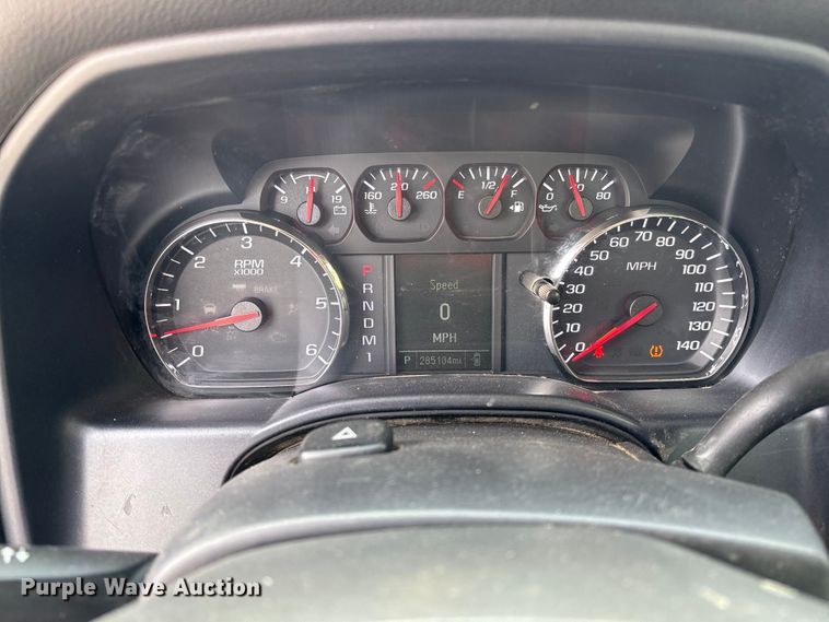 image for item EV3273 2016 Chevrolet Silverado 2500HD utility bed pickup truck