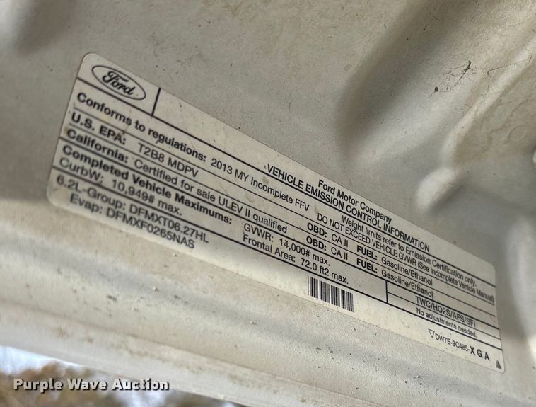 image for item EV3276 2014 Ford F250 Super Duty Crew Cab pickup truck