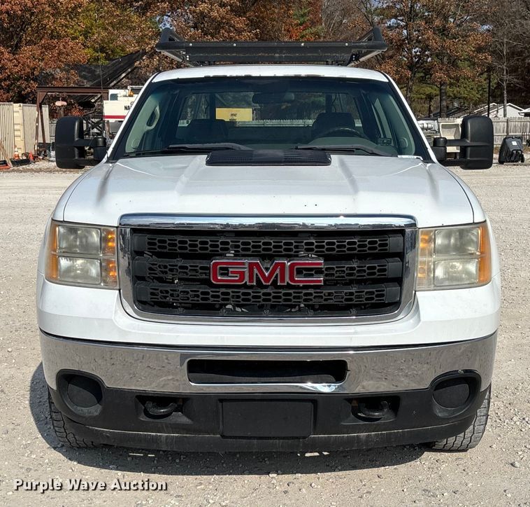 image for item EV3316 2013 GMC Sierra 2500 Ext. Cab utility bed pickup truck