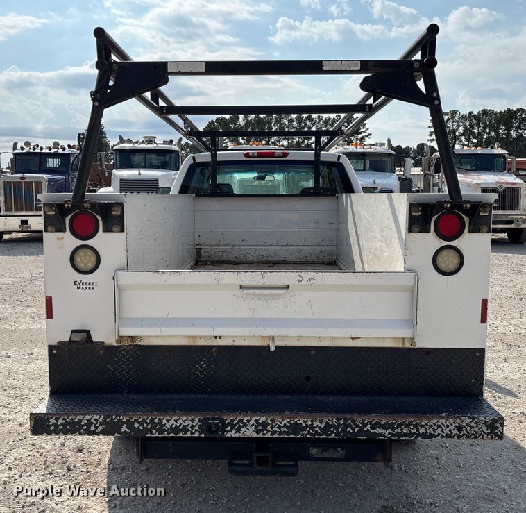 image for item EV3316 2013 GMC Sierra 2500 Ext. Cab utility bed pickup truck