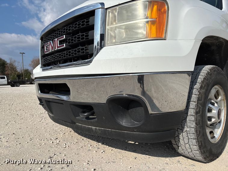 image for item EV3316 2013 GMC Sierra 2500 Ext. Cab utility bed pickup truck