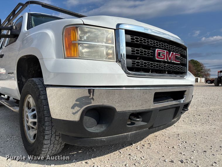 image for item EV3316 2013 GMC Sierra 2500 Ext. Cab utility bed pickup truck