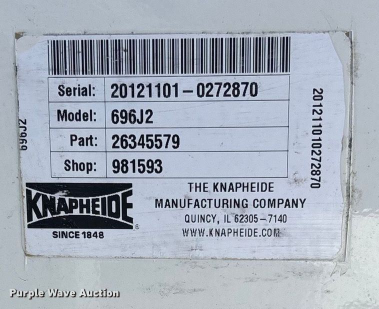 image for item EV3316 2013 GMC Sierra 2500 Ext. Cab utility bed pickup truck