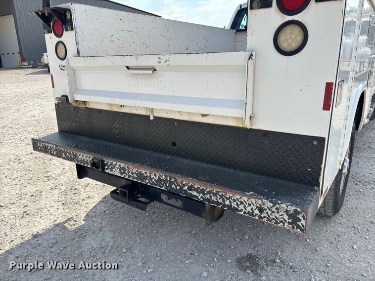 image for item EV3316 2013 GMC Sierra 2500 Ext. Cab utility bed pickup truck