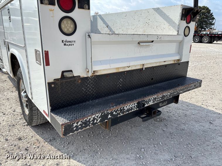 image for item EV3316 2013 GMC Sierra 2500 Ext. Cab utility bed pickup truck