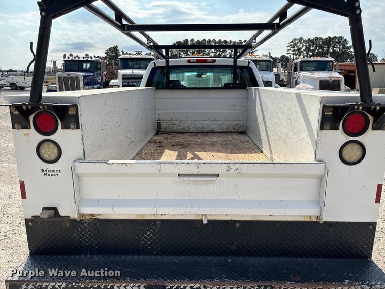 image for item EV3316 2013 GMC Sierra 2500 Ext. Cab utility bed pickup truck