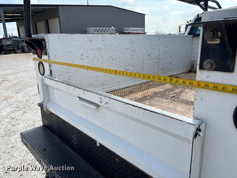 image for item EV3316 2013 GMC Sierra 2500 Ext. Cab utility bed pickup truck