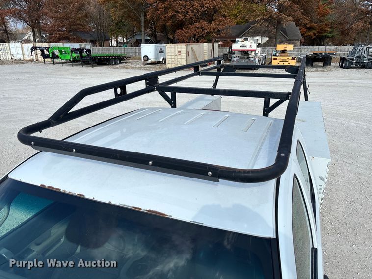 image for item EV3316 2013 GMC Sierra 2500 Ext. Cab utility bed pickup truck