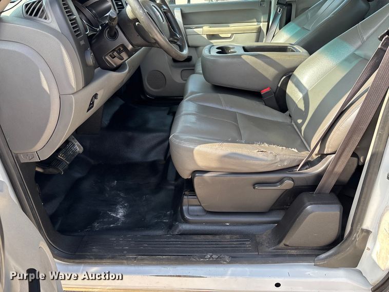 image for item EV3316 2013 GMC Sierra 2500 Ext. Cab utility bed pickup truck