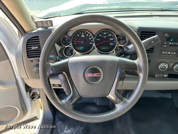 image for item EV3316 2013 GMC Sierra 2500 Ext. Cab utility bed pickup truck