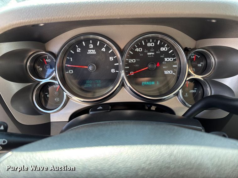 image for item EV3316 2013 GMC Sierra 2500 Ext. Cab utility bed pickup truck