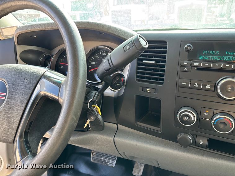 image for item EV3316 2013 GMC Sierra 2500 Ext. Cab utility bed pickup truck