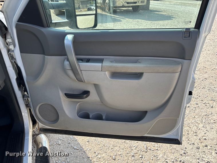 image for item EV3316 2013 GMC Sierra 2500 Ext. Cab utility bed pickup truck