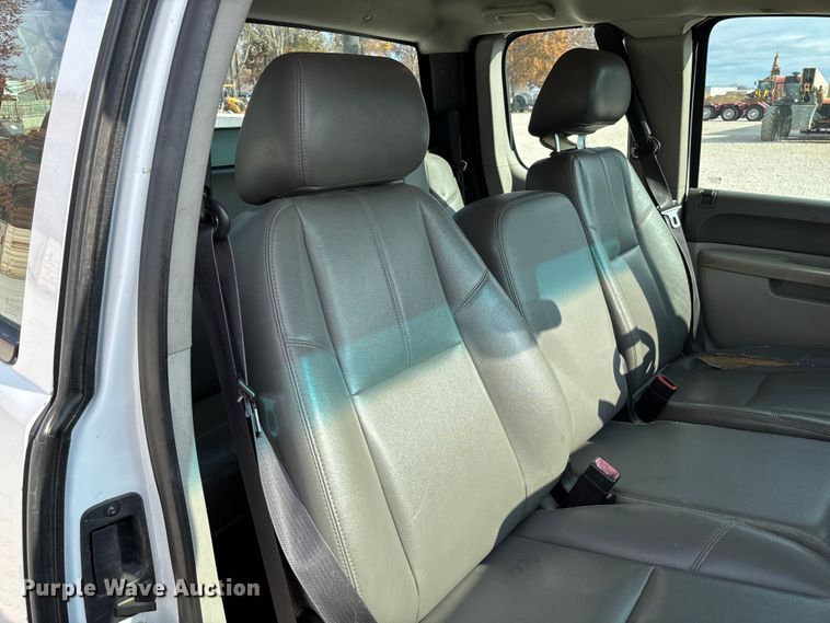 image for item EV3316 2013 GMC Sierra 2500 Ext. Cab utility bed pickup truck