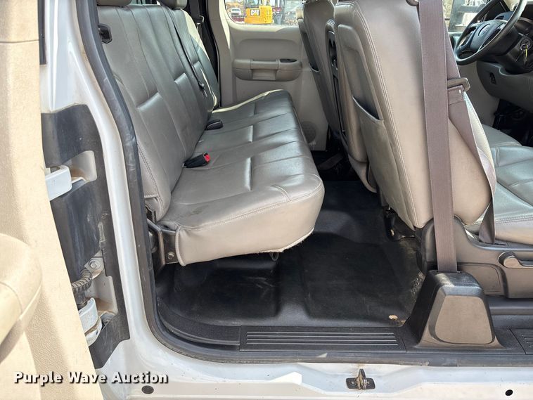 image for item EV3316 2013 GMC Sierra 2500 Ext. Cab utility bed pickup truck