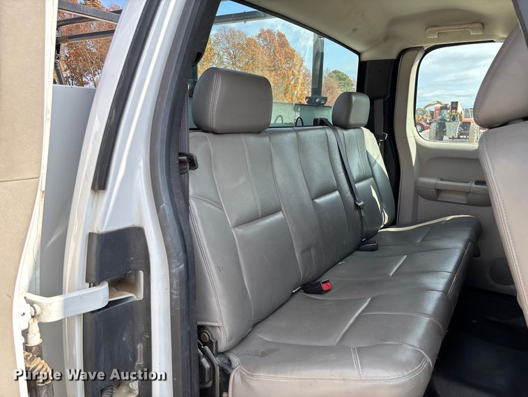 image for item EV3316 2013 GMC Sierra 2500 Ext. Cab utility bed pickup truck